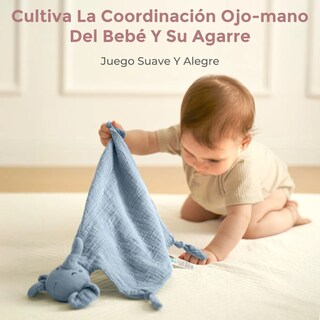 Foto 5 | Foto 5 | Juguete Belug Manta De Seguridad Para Bebés Elefante Azul