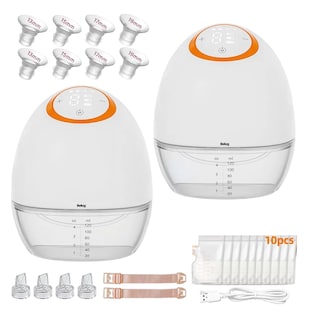 Foto 1 | Foto 1 | Extractor Leche Belug Eléctrico Manos Libres 2pcs Blanco