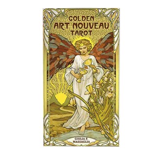 Foto 1 | Foto 1 | Juego De Cartas Golden Art Noveau Tarot Family Con Barajas De Tarot - Venta Internacional.