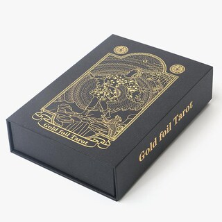 Foto 5 | Foto 5 | Juego De Cartas Gold Foil Tarot Para Fiesta Familiar - Venta Internacional.