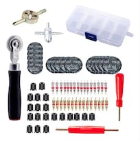 Kit De Herramientas De Reparación De Neumáticos 70pcs Modelo Negro