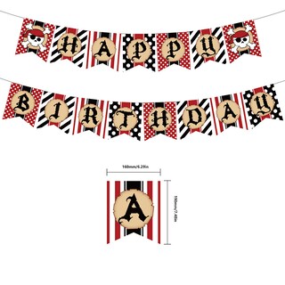 Foto 2 | Foto 2 | Kit De 16 Globos De Látex De Piratas Del Caribe - Venta Internacional.