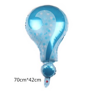 Foto 2 | Foto 2 | Kit De Globos Con Signo De Interrogación Mylar Azul Y Rosa 70 X 42 Cm 28 G - Venta Internacional.