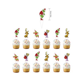 Foto 2 | Foto 2 | Juego De Globos Grinchs 30 Globos De Látex Con Pancarta Para Decoración De Tartas - Venta Internacional.