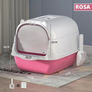 Foto 2 | Foto 2 | Arenero Para Gatos Anti Olores Eo Safe Imports Esi-23245 Rosa