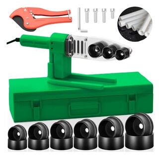 Foto 1 | Foto 1 | Termofusora Herramientas Kit Con 6 Dados Y Tijera Para Tubos Modelo Verde