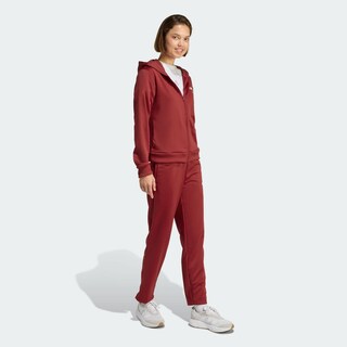 Foto 6 | Foto 6 | Conjunto Essentials Linear Adidas Granate Mujer