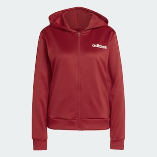 Foto 8 | Foto 8 | Conjunto Essentials Linear Adidas Granate Mujer