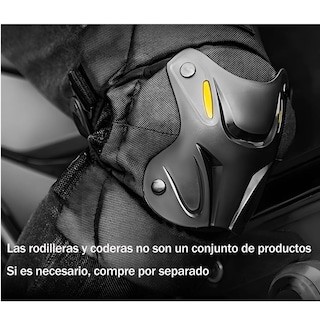 Foto 3 | Foto 3 | Rodilleras Belug Motociclista Ciclismo Bicicleta Montaña Mtb Moto Negro