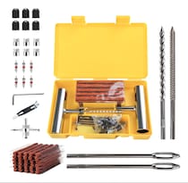 Kit Para Parchar Llantas Reparación Modelo Amarillo