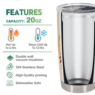 Foto 4 | Foto 4 | Taza De Viaje Oasisdream Vaso De 600 Ml Con Estampado De Dragones - Venta Internacional.