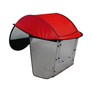 Foto 1 | Foto 1 | Toldo Cubresol con Parabrisas Abatible Rojo para Motoneta