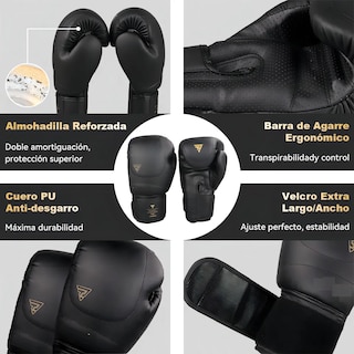 Foto 4 | Foto 4 | Guantes de Boxeo Negro