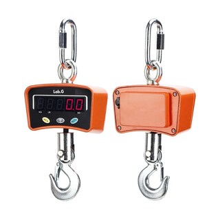 Foto 1 | Foto 1 | Báscula Lab.g 500kg Colgante Comercial Digital Recargable Naranja