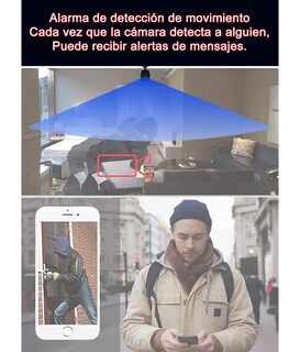 Foto 2 | Foto 2 | Mini Cámara Lab.g De Visión Nocturna Batería Incorporada Wifi Hd Negro