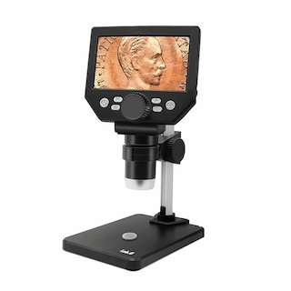 Foto 1 | Foto 1 | Microscopio Lab.g Electrónico Académico Con Pantalla Lcd Hd 4.3 Negro