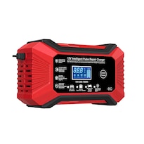 Cargador De Baterías 12v Eo Safe Imports Esi-23318 Rojo