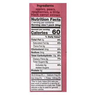 Foto 2 | Foto 2 | Snack Bear Real Fruit Yoyo Frambuesa 100 G Caja De 6 - Venta Internacional.