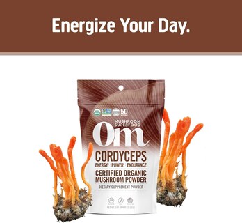 Foto 3 | Foto 3 | Suplemento Om Mushroom Superfood Cordyceps Organic Powder 100 G - Venta Internacional.