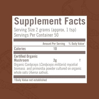 Foto 5 | Foto 5 | Suplemento Om Mushroom Superfood Cordyceps Organic Powder 100 G - Venta Internacional.