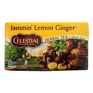 Foto 1 | Foto 1 | Té De Hierbas Celestial Seasonings Jammin' Lemon Ginger 20 Bolsas X 6 - Venta Internacional.
