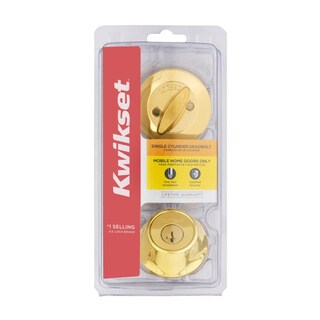 Foto 1 | Foto 1 | Deadbolt Kwikset Smartkey Security Latón Pulido Metal 660 - Venta Internacional.