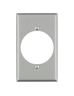Foto 1 | Foto 1 | Placa De Pared Outlet Leviton Silver 1 Banda De Aluminio 1 Paquete - Venta Internacional.