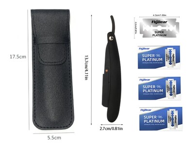 Foto 2 | Foto 2 | Navaja De Afeitar Metálica Xtellar De Negra Mate Con 30 Cuchillas