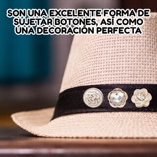 Foto 5 | Foto 5 | Broches Alfiler Botones Repuesto Accesorio Ropa 50pz