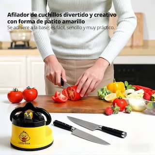 Foto 4 | Foto 4 | Afilador Manual Cuchillos Tijeras Cocina Con Ventosa 1pz
