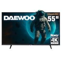 Pantalla Led Uhd 55 Pulgadas Roku Frameless Daaewoo 4k