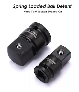 Foto 2 | Foto 2 | Juego De Adaptadores De Impacto Belug P/matraca Negro 8 Pz Estuche Naranja