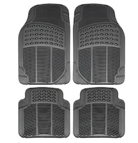 Tapetes Para Auto Xtellar Uso Rudo Universales De Caucho Negro