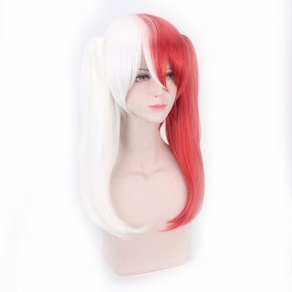 Foto 3 | Foto 3 | Peluca Para Cosplay My Hero Academia Todoroki Shoto 45 Cm - Venta Internacional.