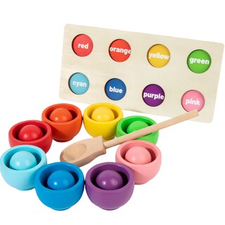 Foto 1 | Foto 1 | Juguete Educativo Montessori Baby Para Combinar Y Clasificar Colores - Venta Internacional.
