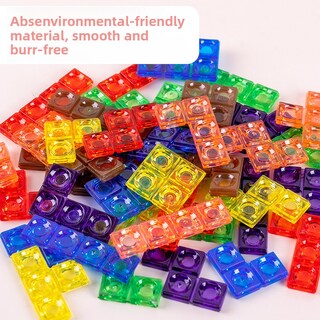 Foto 4 | Foto 4 | Juego De Rompecabezas 3d Tetris Juguete De Madera Para Aprendizaje Temprano Para Niños - Venta Internacional.