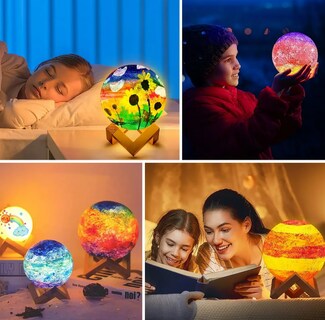 Foto 3 | Foto 3 | Lámpara Dinosaurio Diy Xtellar Pintable Con Luz Led Para Niños