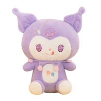Muñeca De Peluche Purple Kuromi 50 Cm Soft Sanrio Para Niños - Venta Internacional.