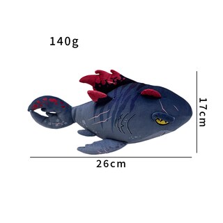 Foto 3 | Foto 3 | Muñeca De Peluche Shadowmaw Megalodon Blue Shark 26 X 17 Cm - Venta Internacional.