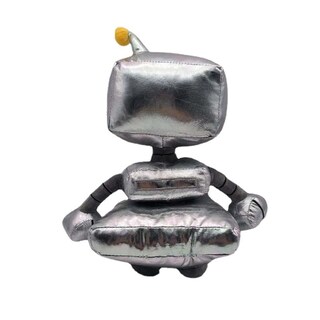 Foto 2 | Foto 2 | Muñeca De Peluche Ankybox Robot Color Gris 26 Cm Suave Para Niños - Venta Internacional.