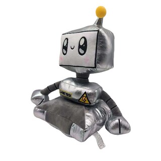 Foto 4 | Foto 4 | Muñeca De Peluche Ankybox Robot Color Gris 26 Cm Suave Para Niños - Venta Internacional.