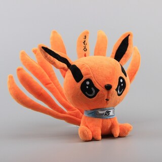 Foto 2 | Foto 2 | Muñeco De Peluche Con Zorro De Nueve Colas 21 Cm Naranja Para Niños Y Fanáticos Del Anime - Venta Internacional.