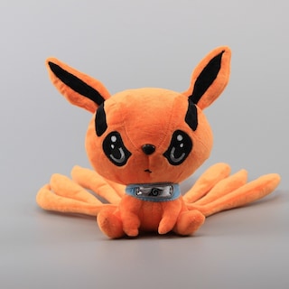 Foto 4 | Foto 4 | Muñeco De Peluche Con Zorro De Nueve Colas 21 Cm Naranja Para Niños Y Fanáticos Del Anime - Venta Internacional.