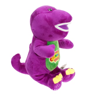 Foto 1 | Foto 1 | Muñeco De Peluche Purple Barney Singing 30 Cm Para Niños Y Fanáticos - Venta Internacional.