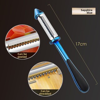 Foto 3 | Foto 3 | Pelador Descascarador De Pescado De Acero Inoxidable Color Azul - Venta Internacional.