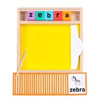 Tablero De Arena Montessori Para Niños Con Letras Y Números - Venta Internacional.