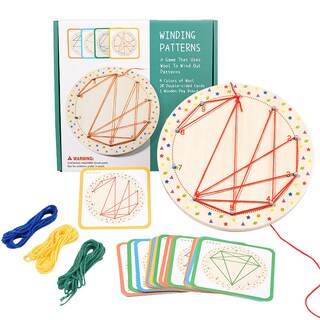 Foto 1 | Foto 1 | Tablero Montessori de Madera con Cordones en Forma de Árbol Multicolor para Niños - Venta Internacional