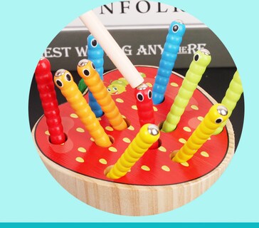 Foto 3 | Foto 3 | Juguete Magnético de Madera para Atrapar Insectos Educativo y Multicolor para Niños 1-4 Años - Venta Internacional