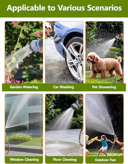 Foto 7 | Foto 7 | Pistola Rociadora para Manguera de Jardín Boquilla de Goma Abs con 8 Patrones - Venta Internacional