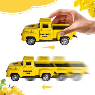 Foto 4 | Foto 4 | Camión Decorativo de Metal Foamworld Vintage con Girasol - Venta Internacional